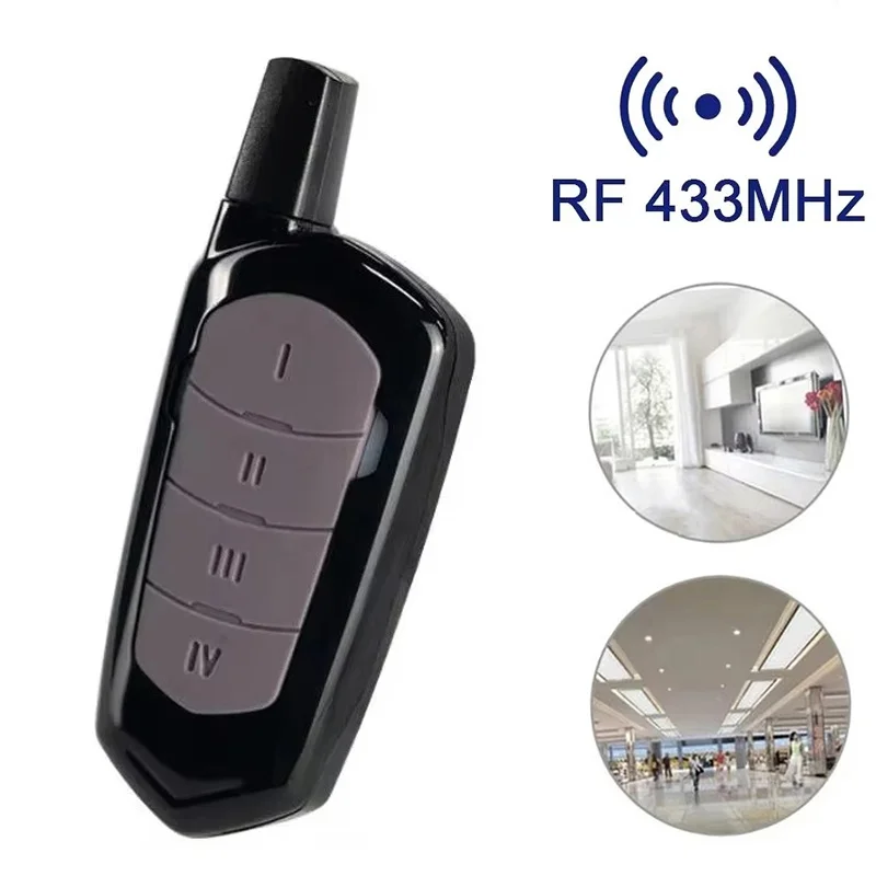 433Mhz Garage Remote Control Duplicator Gate Door Commands Opener 433mhz Remote For Reading Writing Study And Work Travel Use
