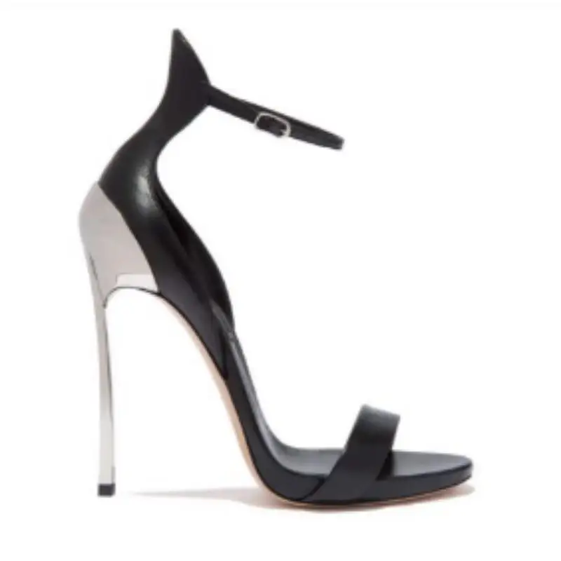 

Faion Sandals Women's High Heels Wine Cup Heel oes Leatherette Fi Mouth ape Rubber Bot for Banquet And Summer