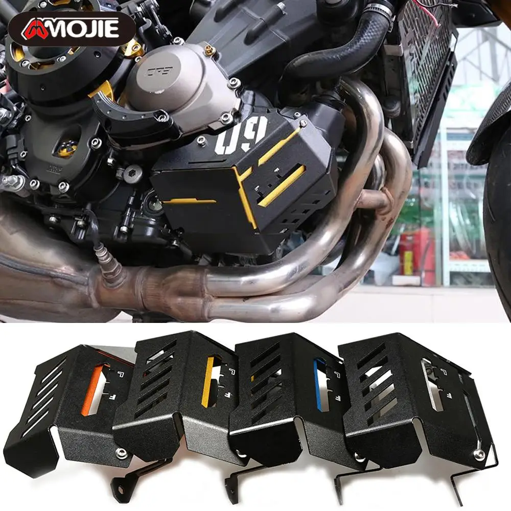 Motorcycle MT09 Engine Water Coolant Recovery Tank Shield Guard Cover For Yamaha MT-09 MT 09 2014 2015 2016 2017 2018 2019 2020