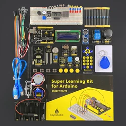 Keyestudio Super RFID Starter kit with V4.0 Board  for Arduino Starter kit  for UNOR3 32Projects + Tutorial W/Gift Box