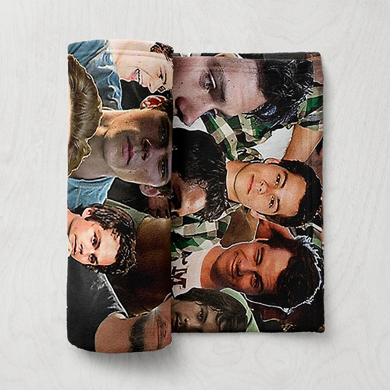 Gaslight Gatekeep Girlboss Dylan O'Brien Photo Collage Throw Blanket for Women Men Girls Boys Kids Pets Dogs Cats Couch Sofa Bed