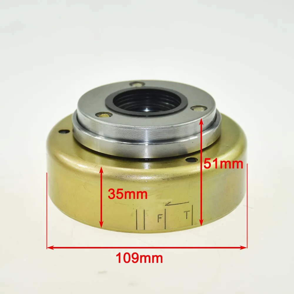 

Magneto Rotor Flywheel for 50cc 70cc 110cc 125cc 140cc 150cc 160cc Horizontal Engine Pit bike Motorcycle ATV Parts Off Road