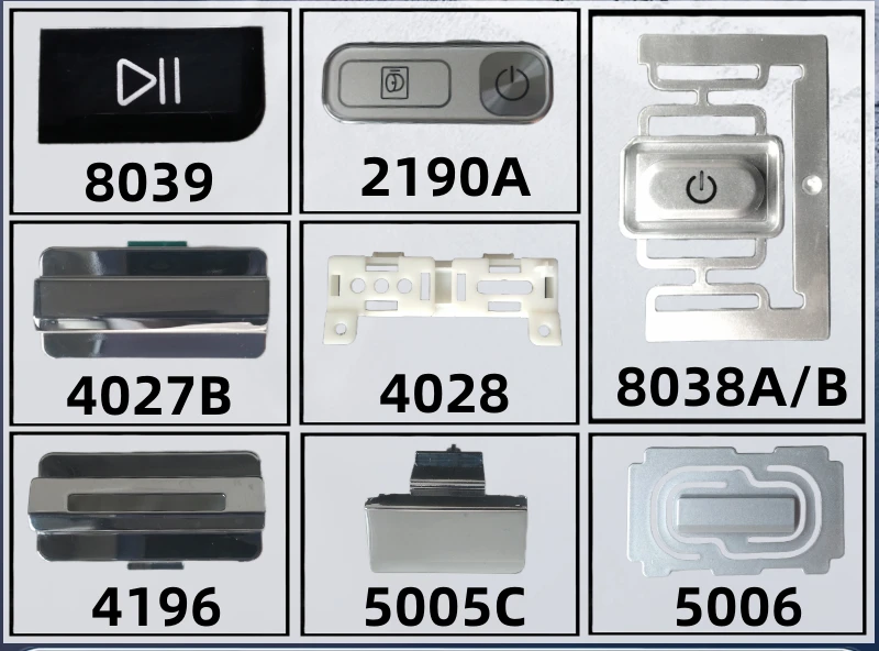 1 шт. для Haier Casarte барабанная шайба Кнопка питания Кнопка запуска паузы