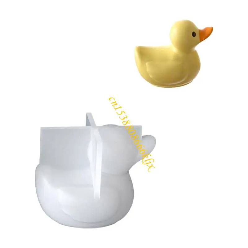 ملحق منزلي من السيليكون المرن لحاملي شمعة البط المزخرفة 066C #2