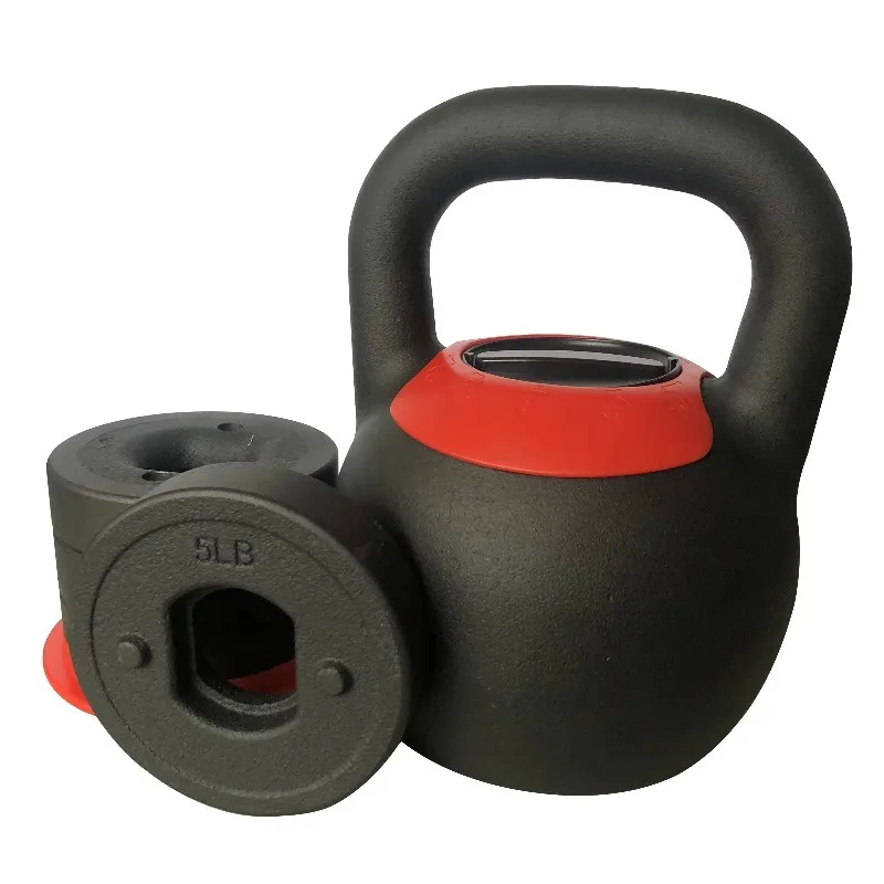 Custom Fitness Kettlebell Set Adjustable Handle Durable Build For Home Exercise And Competition Use