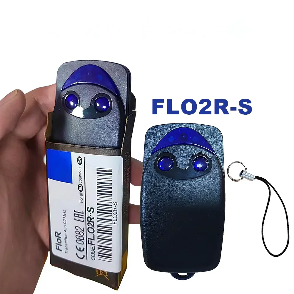

Nice Flor FLO2R-S FLO4R-S Flor-s Пульт дистанционного управления для гаражных ворот 433,92 МГц Ручной передатчик с подвижным кодом