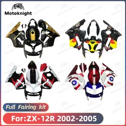 New ABS Motorcycle full Fairing Kit Fit For KAWASAKI ZX-12R ZX12R 2002 2003 2004 2005 Custom Fairings Kits Bodywork Shell