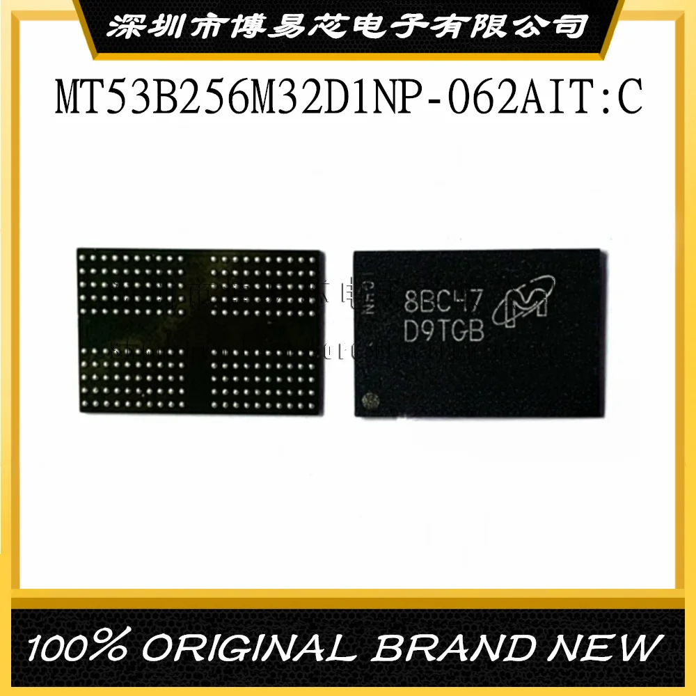 

D9TGB MT53B256M32D1NP-062AIT:C 200 Ball 2G LPDDR4 3733Mbps