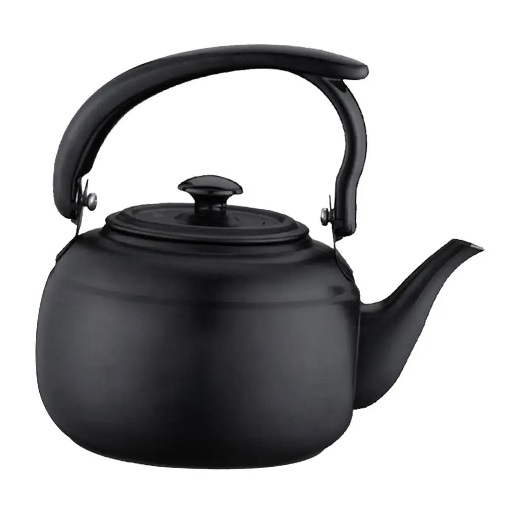 

Stainless Steel Teapot Teakettle Tea Kettle Camping Hotel 1L