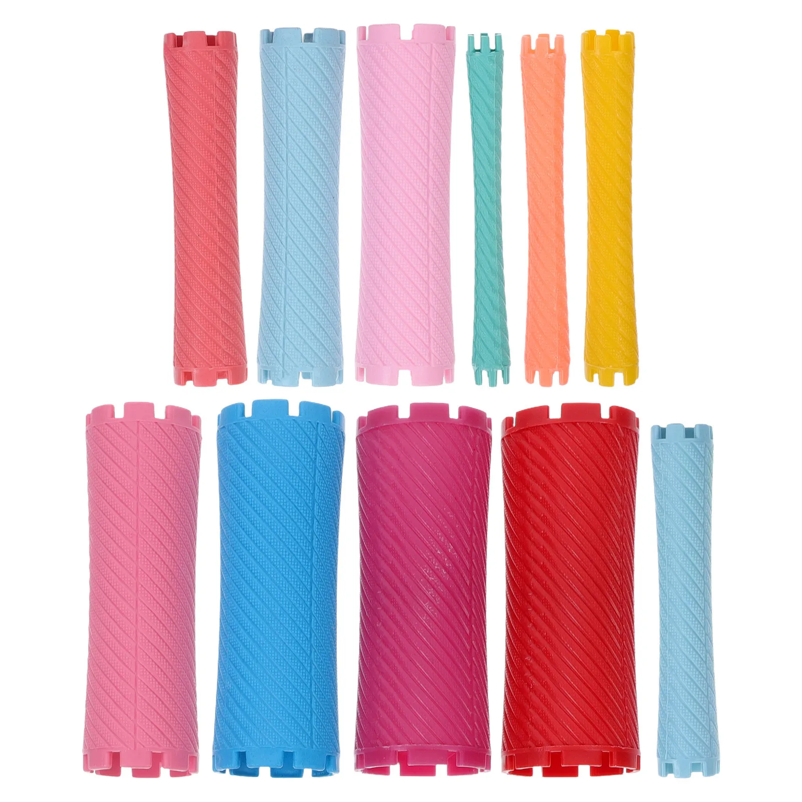 

100Pcs Hair Rollers Perm Rod Reusable Curling Hair Tools Salon Styling Supplies Wavy Rollers Perm Rods Hairdressing Tool