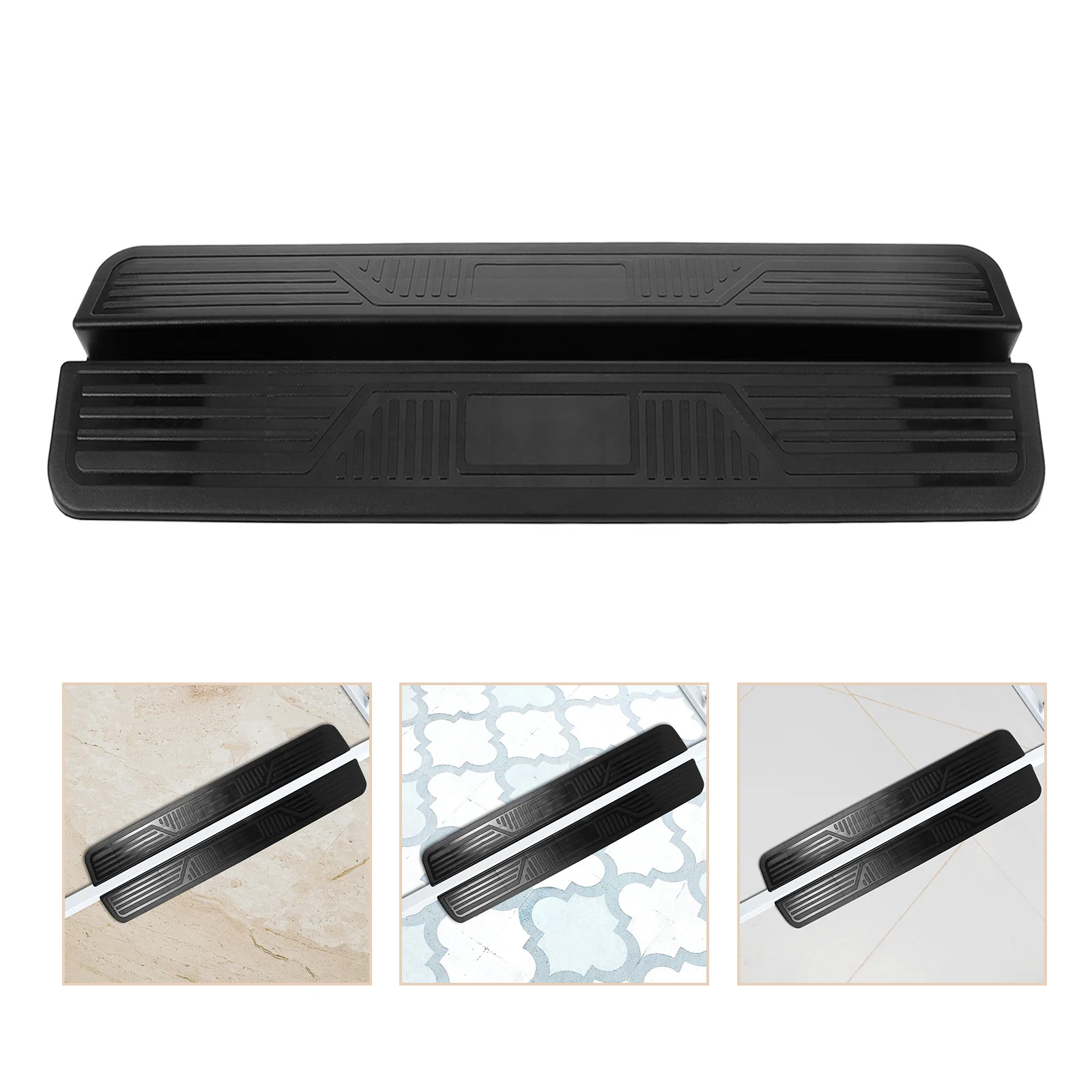 

3 шт. прочный порог для забора для собак с защитой от падения, пороговая рампа для дверных проемов, аксессуар для порога, порог для дверных проемов, рампы