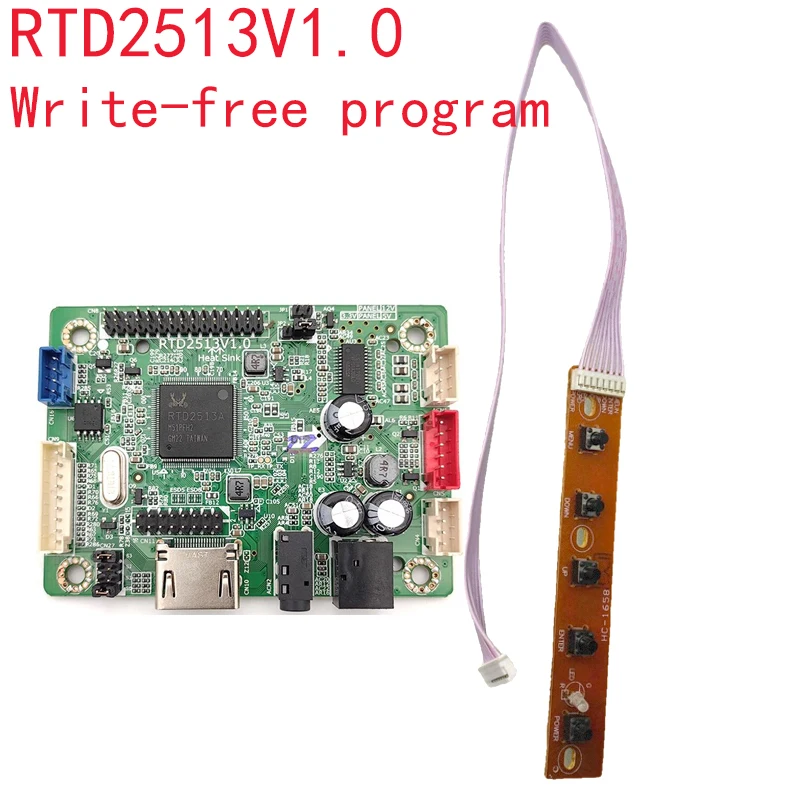 RTD2513V1.0 driver board HDMI input to LVDS output driver-free motherboard industrial control display PC board 11 programs