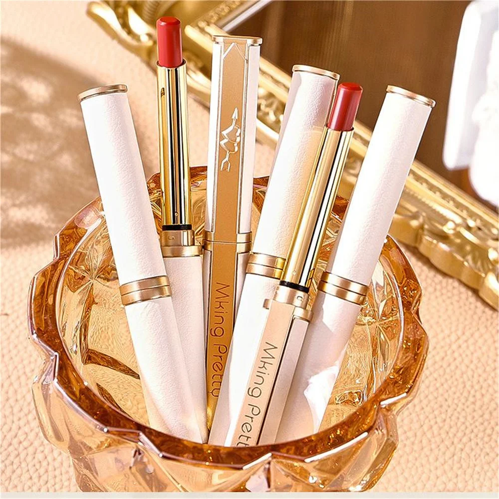 New Honey Lipstick Moisturizing Long-lasting Lip Gloss Gold Tube Liquid Lipsticks Korean MakeupTools Wholesale