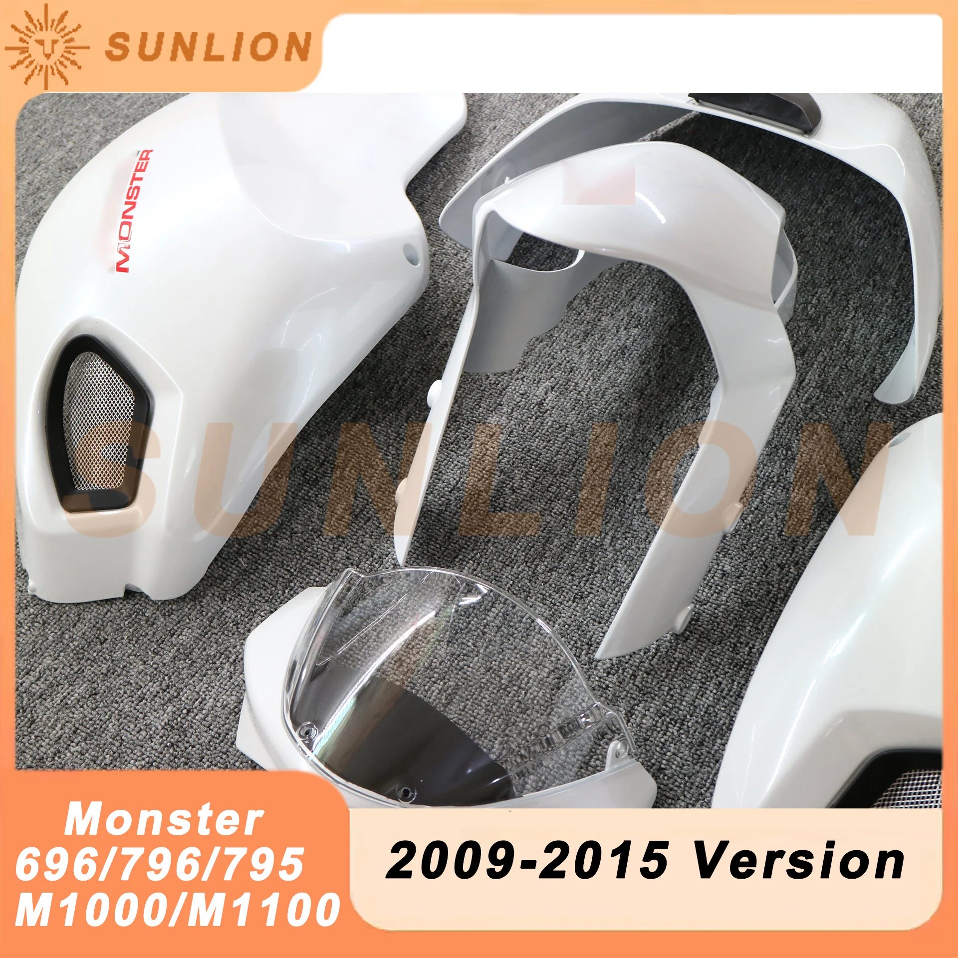 Motorcycle Full Body Fairings Part Kits For DUCATI Monster 696 / 796 / 1100 / M1100 / EVO 2009 - 2015 Fairing