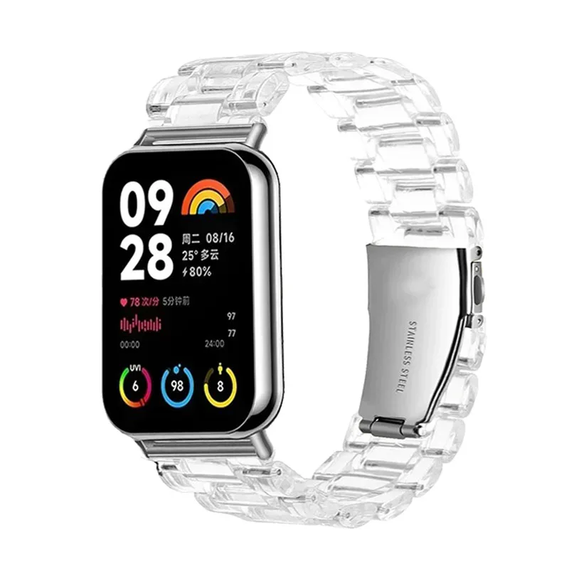 

Bracelet For Xiaomi Mi Band 8 Pro Strap Resin Bracelet Xiaomi MiBand 8 Pro Strap Resin Wristband Xiaomi Mi band 8 Pro Bracelet