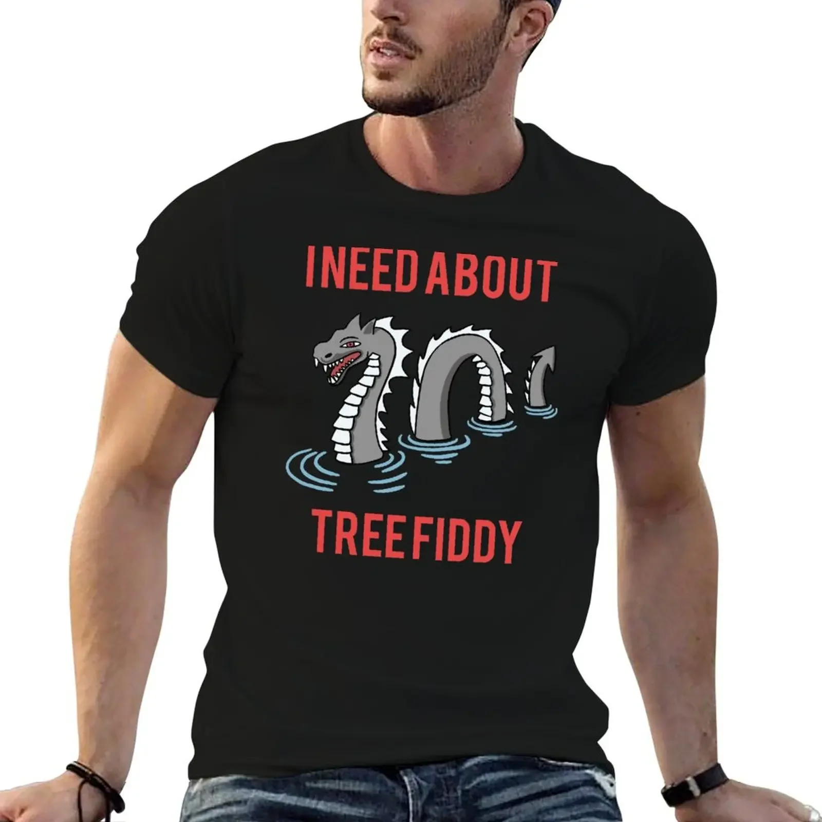 

Loch Ness - I Need About Tree Fiddy Meme T-Shirt tees baggy shirts men clothes