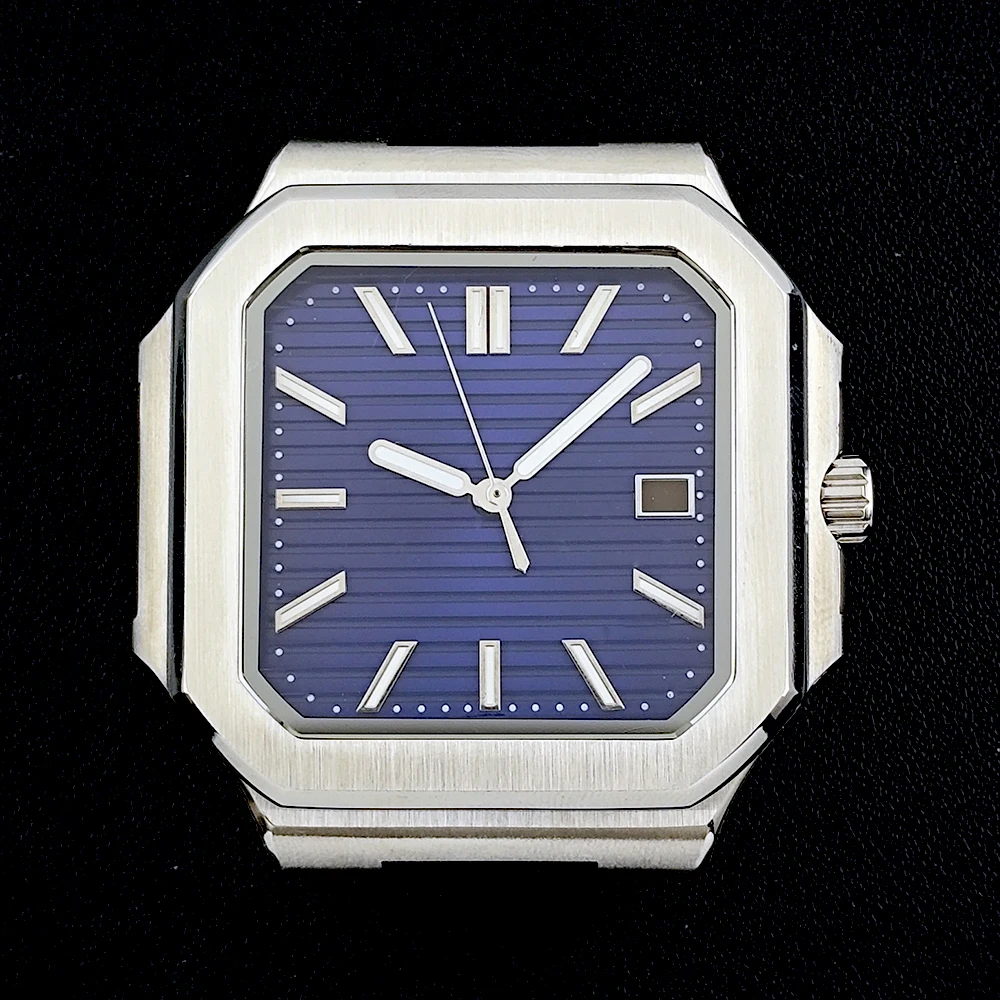 NH35 Watch Case stainless steel case men's watch customized logo dial suitable for NH35 movement watch accessories