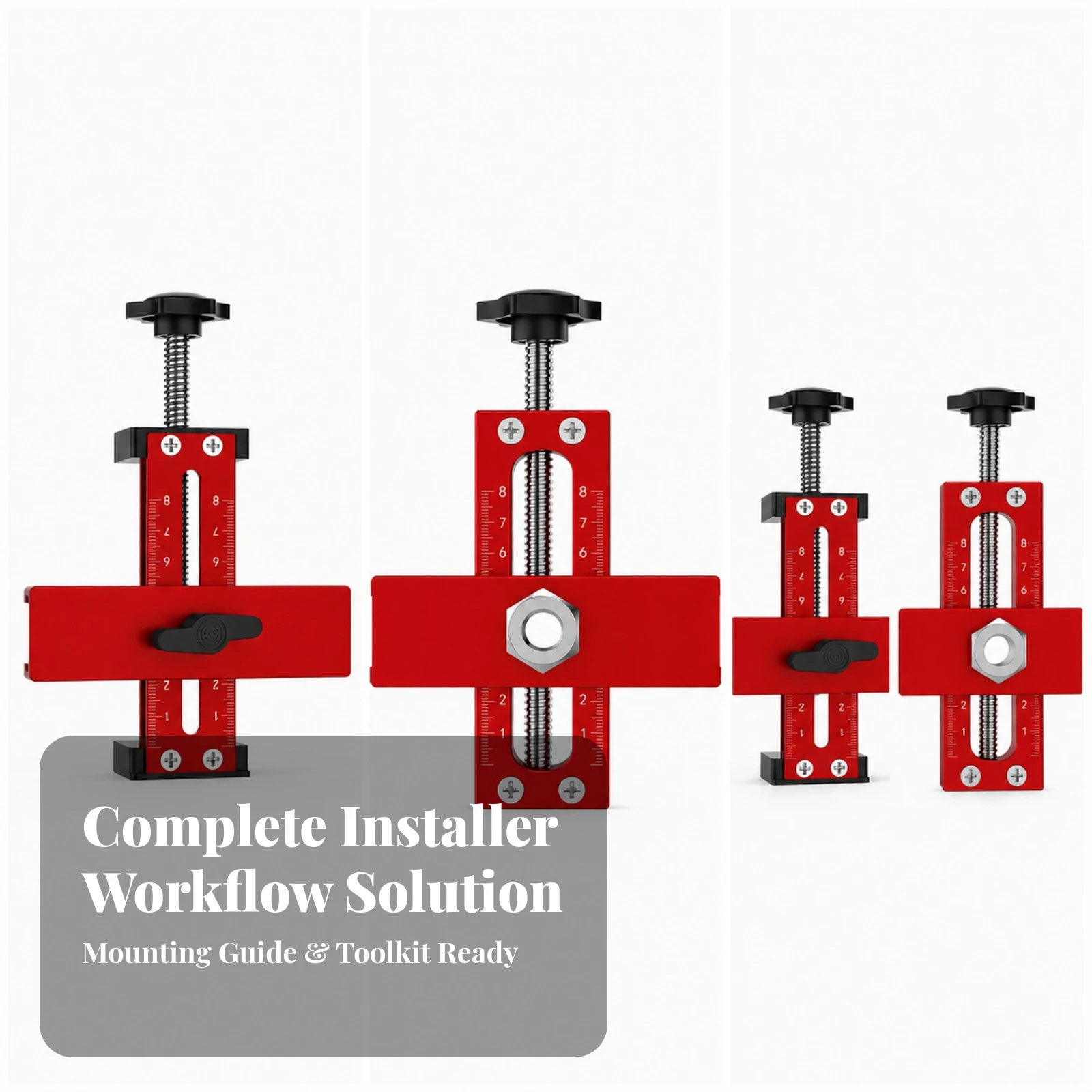 Cabinet Door Installation Jig Accurate Cabinet Door Mounting Jig Quick-Adjust Broad Compatibility for Woodworkers, Woodworking