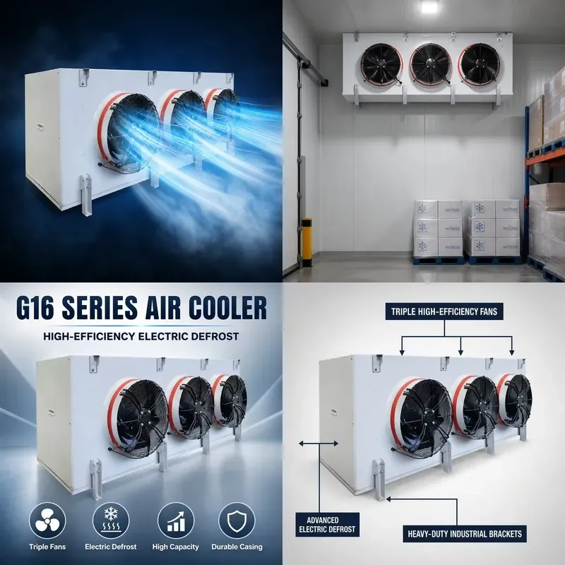 for CRYOMAX Electric Defrost Air Cooler Commercial Refrigeration Cold Storage Evaporator System