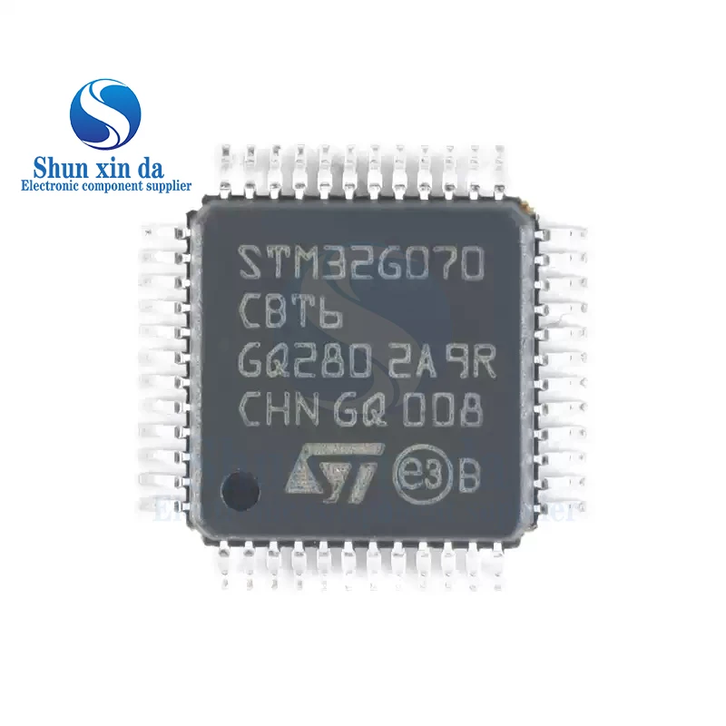 STM32G070 STM32G070CBT6 STM32G070RBT6 STM32G070KBT6 LQFP-32/48/64 SMD IC Microcontroller ARM MCU