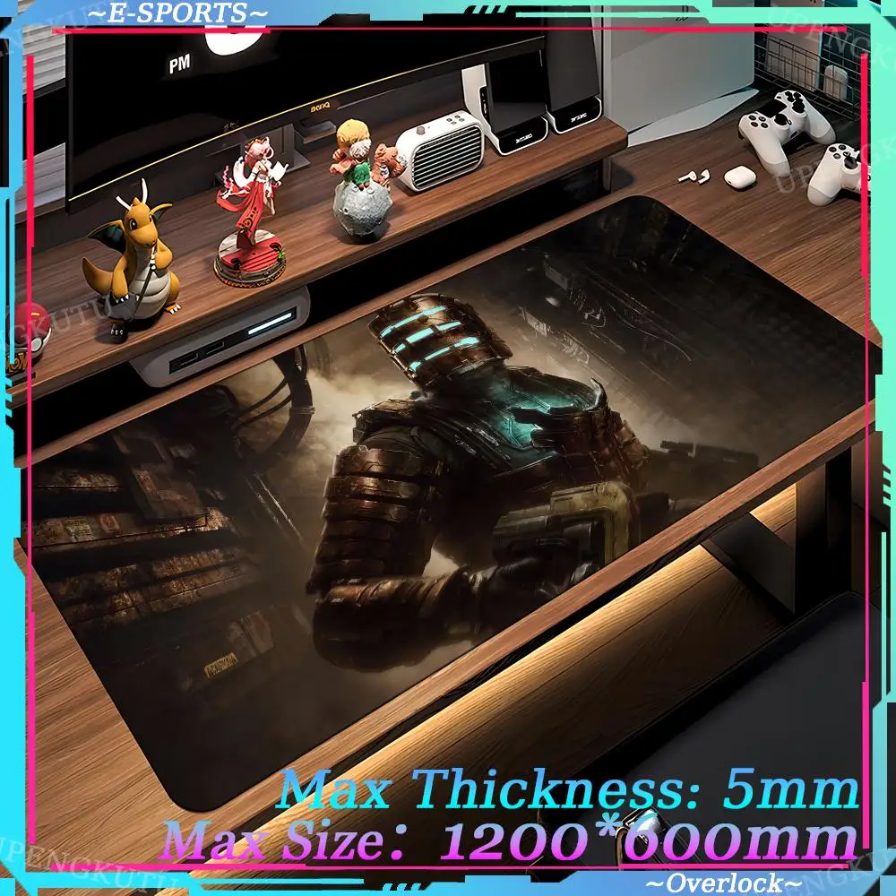 Anime Cute desktop accessories Rubber anti-skid pads Mouse Pad Oversized Game accessories D_dead_Space New