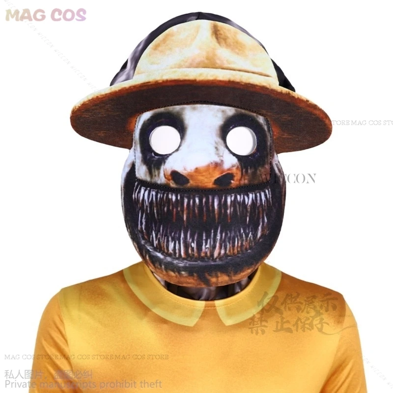 

Anime Game ZOONO MALY Cosplay Costume Adult Monster Bunny Smile Cat Kids Zookeeper Role Play Jumpsuit Halloween Horror Party