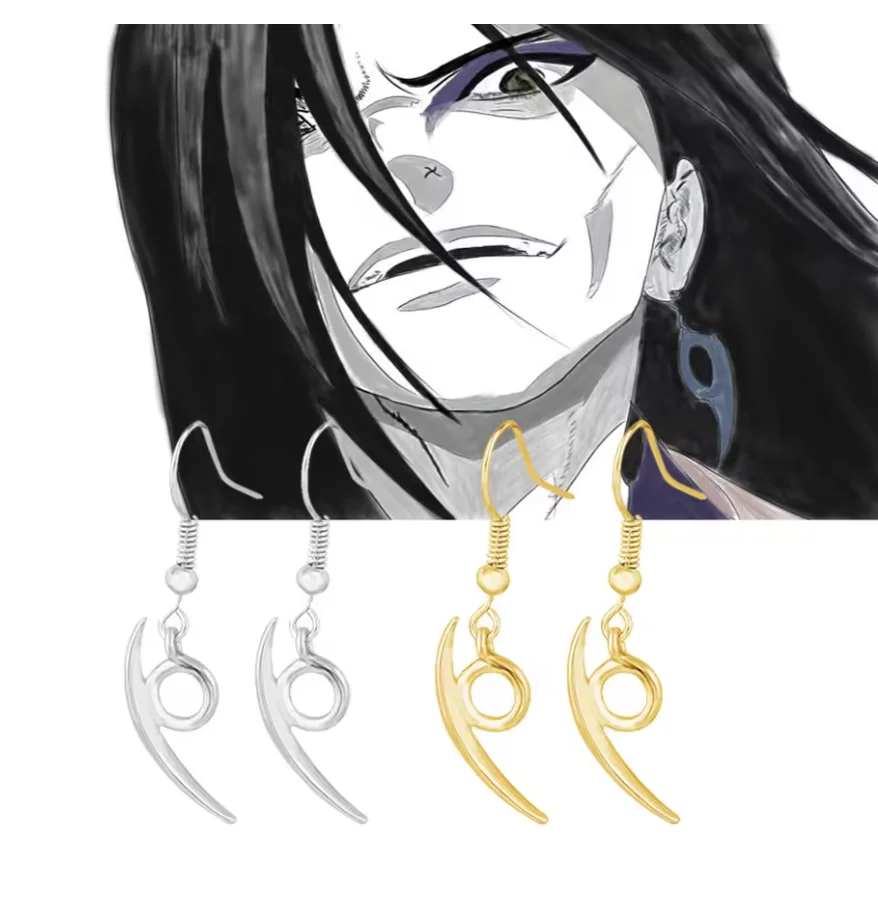 Men Cosplay Props Anime Film Cosplay  Ninja Orochimaru Earring