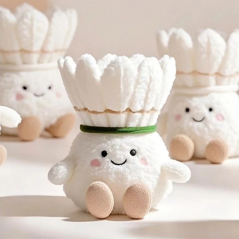 Cute Cartoon Badminton Plush Doll Keychain Creative Kawaii Furry Plush Toys Soft Gift Backpack Pendant Wholesale