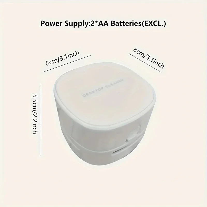 Desktop Vacuum Cleaner Portable Wireless Mini Vacuum Cleaner Office Desk Dust Home Table Sweeper Desktop Cleaner