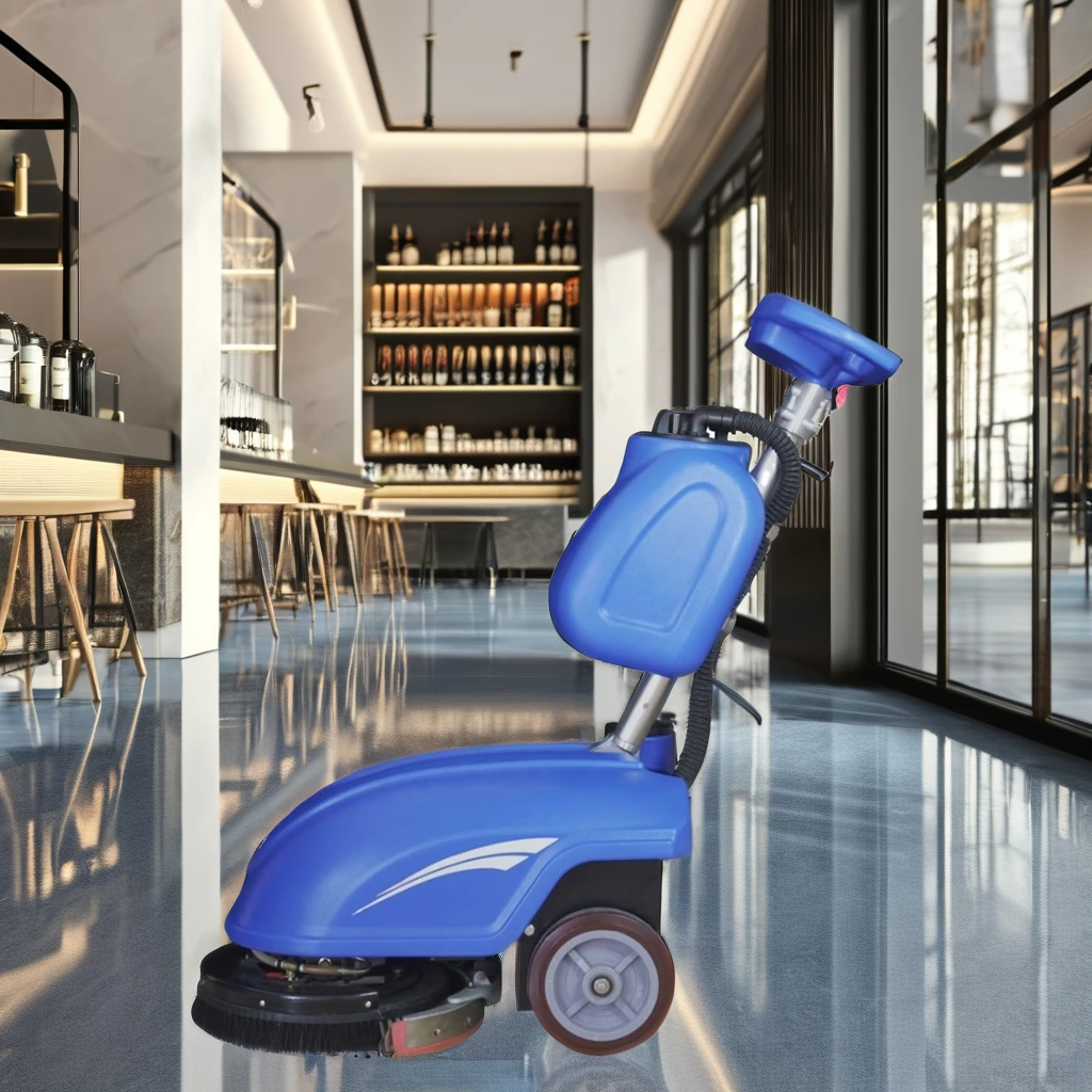 High Performance Best Durable Floor Scrubber Machine CE Industrial Double Brush Home Floor Cleaning Machine Auto Floor Scrubber