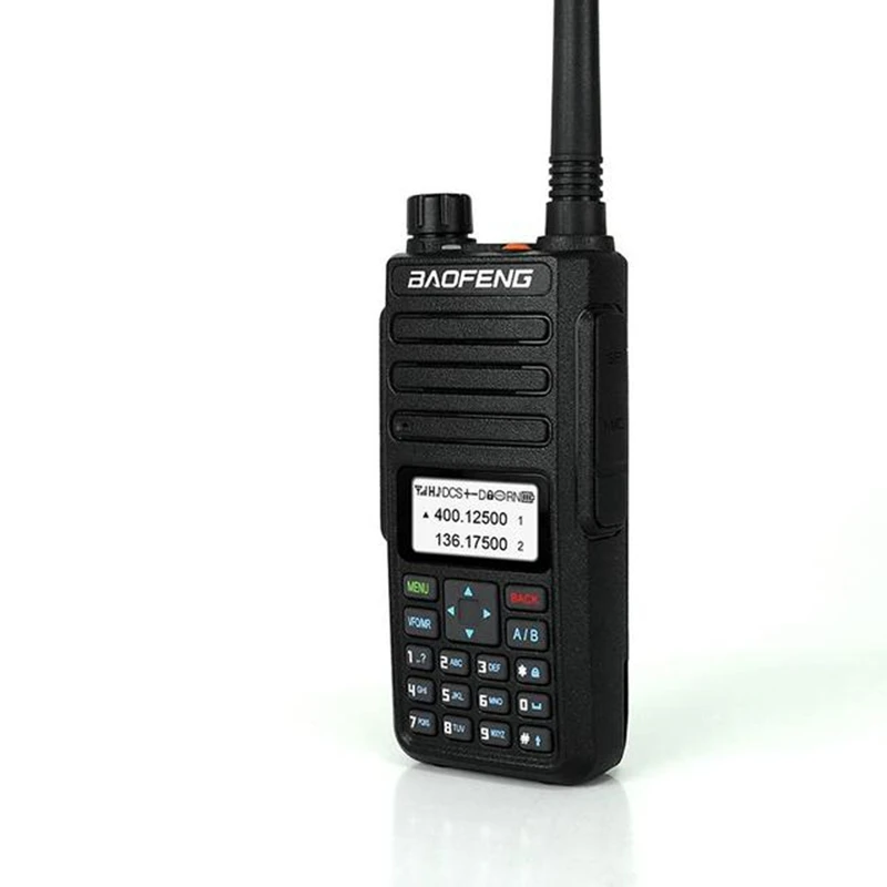 BaoFeng H6 10W HAM Two Way Radio VFH UHF Keyboard FM Radios Player Outdoor Sports Camping Hiking Wireless Communication