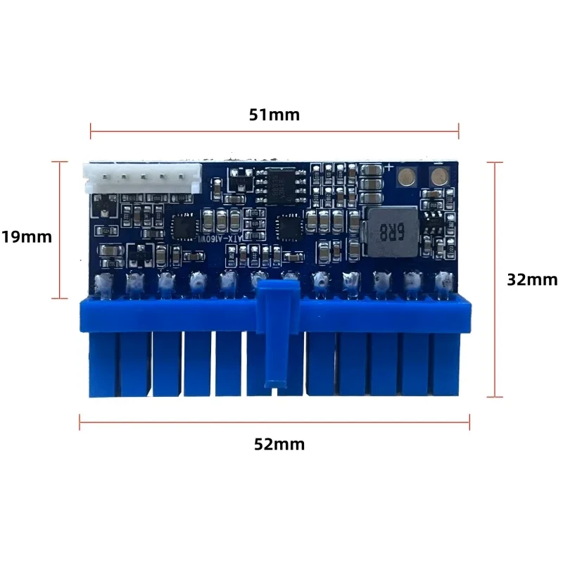 DC-ATX160W Plug in Power Module Converter Board Mini ITX12V High Power 24pin