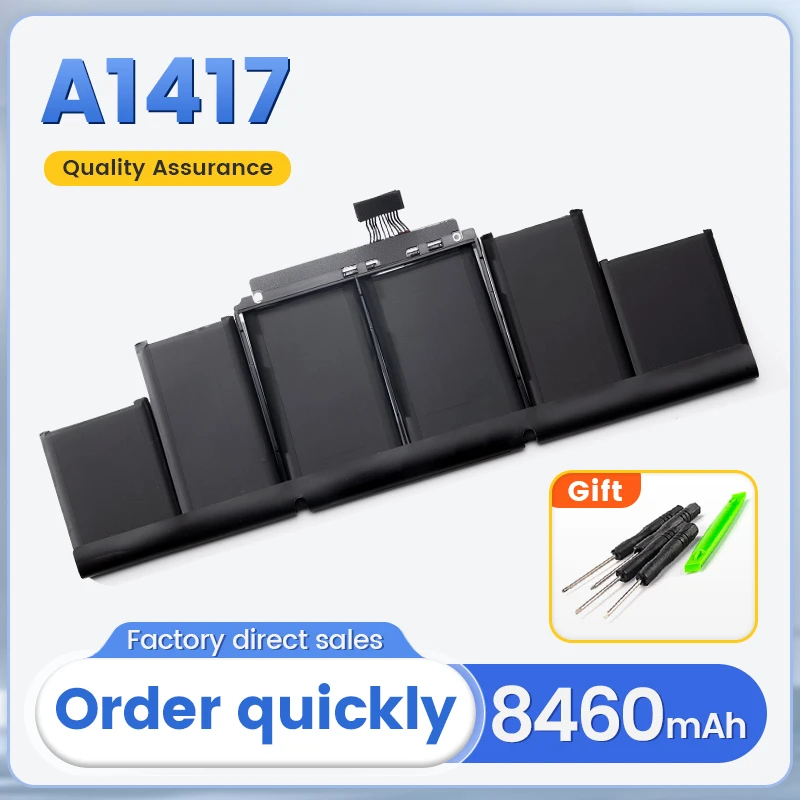 SOMI A1417 Laptop Battery for Apple Macbook Pro Retina 15 inch A1398 (Mid 2012 Early 2013) Retina MC975LL/A MC976LL/A MD831LL/A