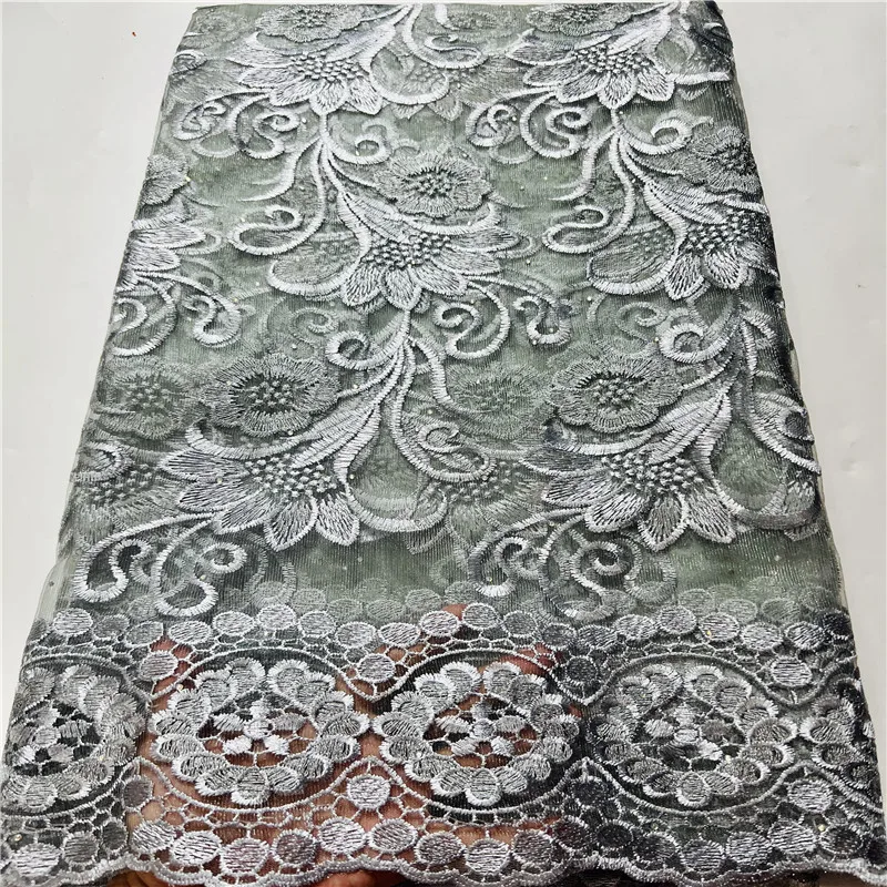 

New Arrival Punch Lace Fabric African Embroidery Swiss Cotton Lace In Switzerland For Casual Occasional Dress Sew