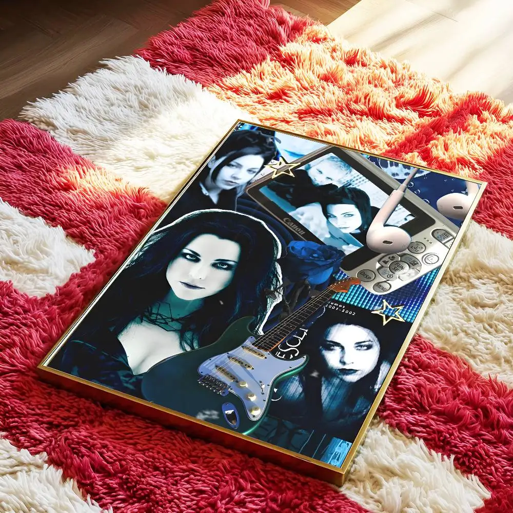 E-Evanescence Band-Poster, selbstklebend, für Kunst, Zimmer, Eingang, Restaurant, Wanddekoration, Kunstgemälde – Detail 9
