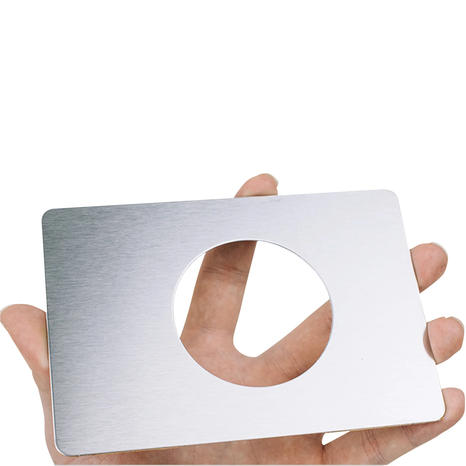 

4pcs Ball Lock Repair Plate Hole Cover Replacement Door Knob Reinforcement Kit Stainless Steel Front Door Security Upgrade