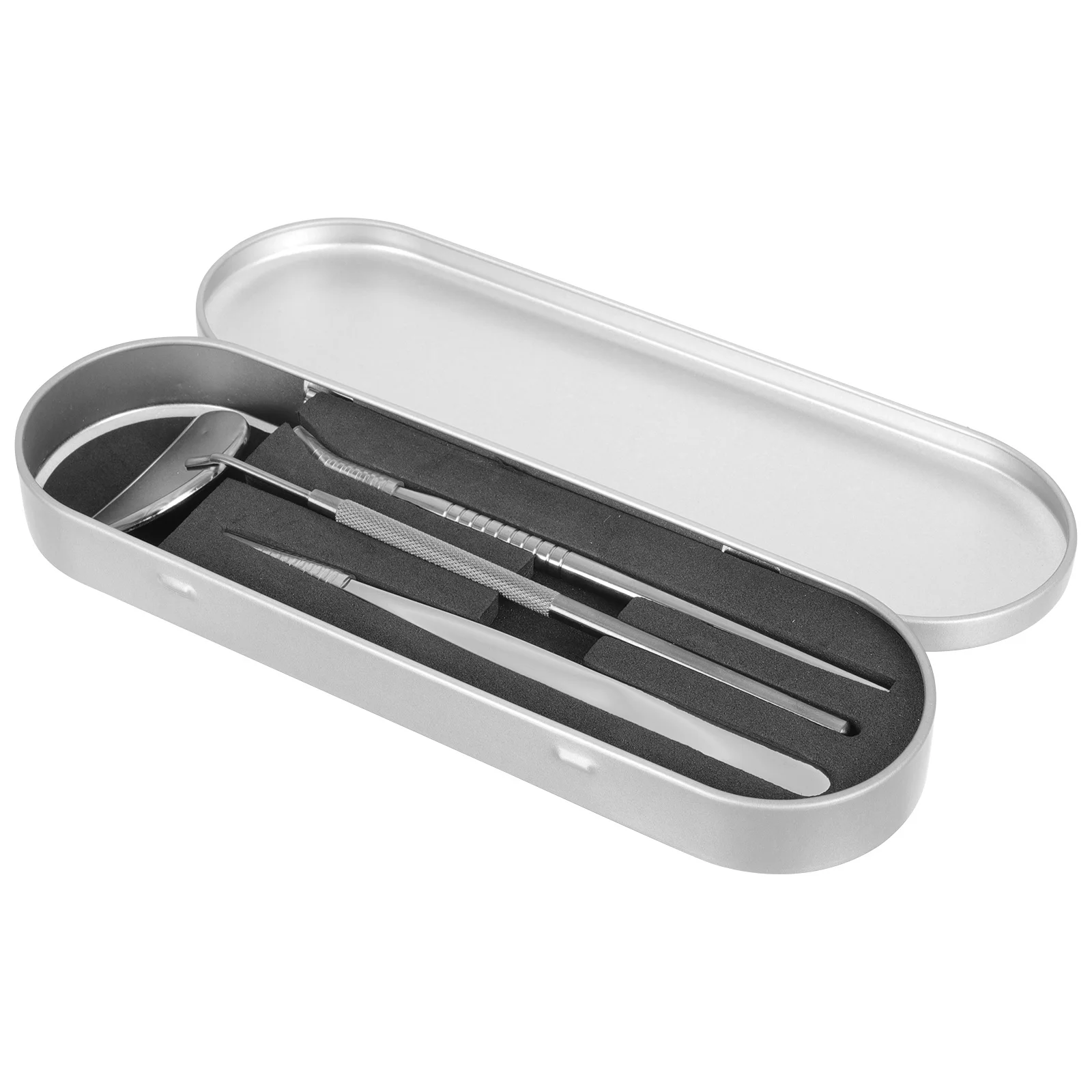 1Set Vrouwen Wimper Beauty Tool Set Precisie Vervaardigd Pincet Hd Spiegel Lash Pick-Up Stok Ideaal Cadeau voor Lash Technici