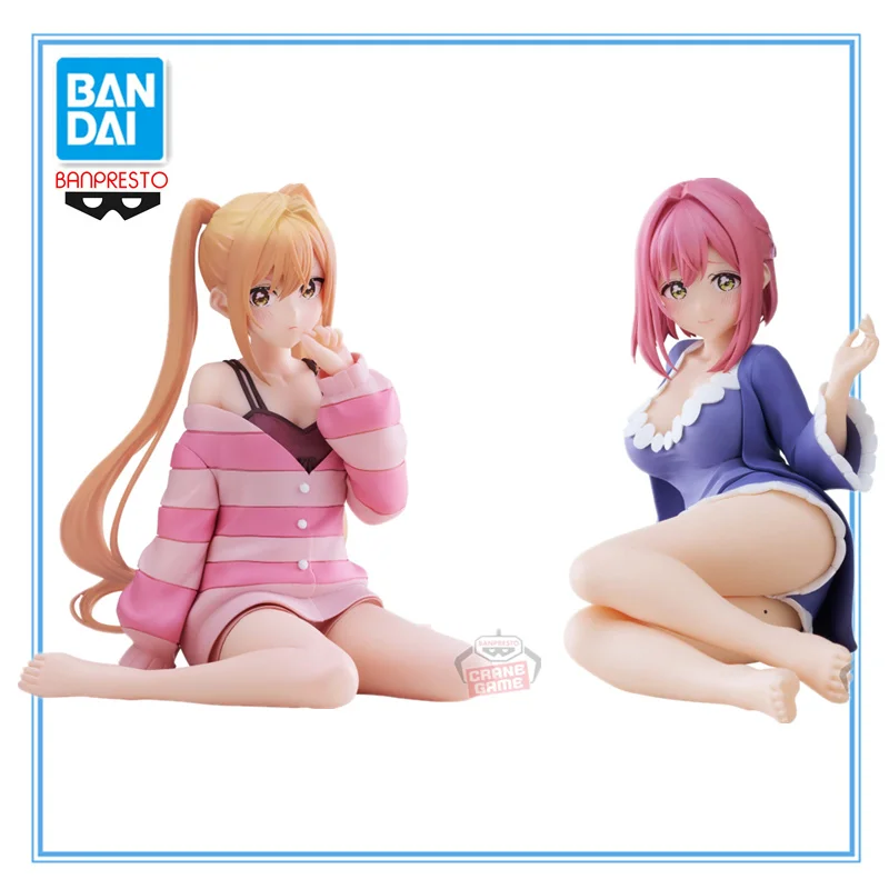 BANDAI-Anime BANPRESTO para Namoradas, Os 100 s Real Love You PVC Figuras de Ação, Brinquedos, Estatueta