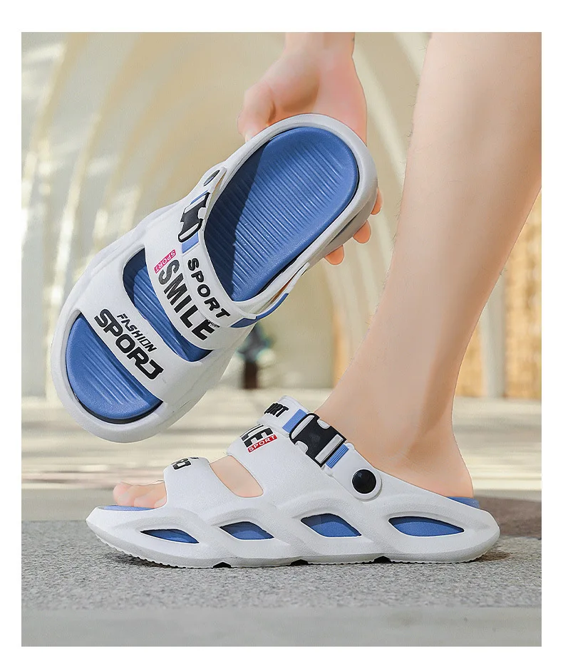 Herren-Sommer-Outdoor-Sandalen – Rutschfeste, geruchsabweisende Freizeit- und Fahrersandalen, ultraweiche Cloud-Comfort-Strandslipper für Herren – Detail 15