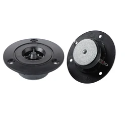 2Pcs/lot  3 Inch 8 Ohm 10W Tweeter Audio 74MM Titanium Portable Louderspeaker Treble Sound DIY Bluetooth Bookshelf Speaker