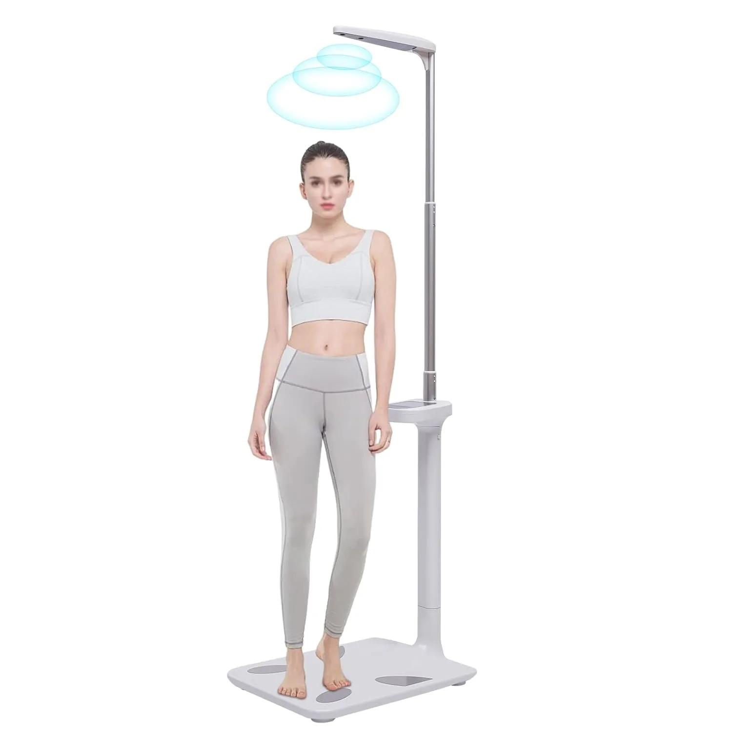 Professional Digital Physicians Scale 200kg Capacity Digital for Body Weight and Height Scale 80-195CM BMI Body Fat Measurement