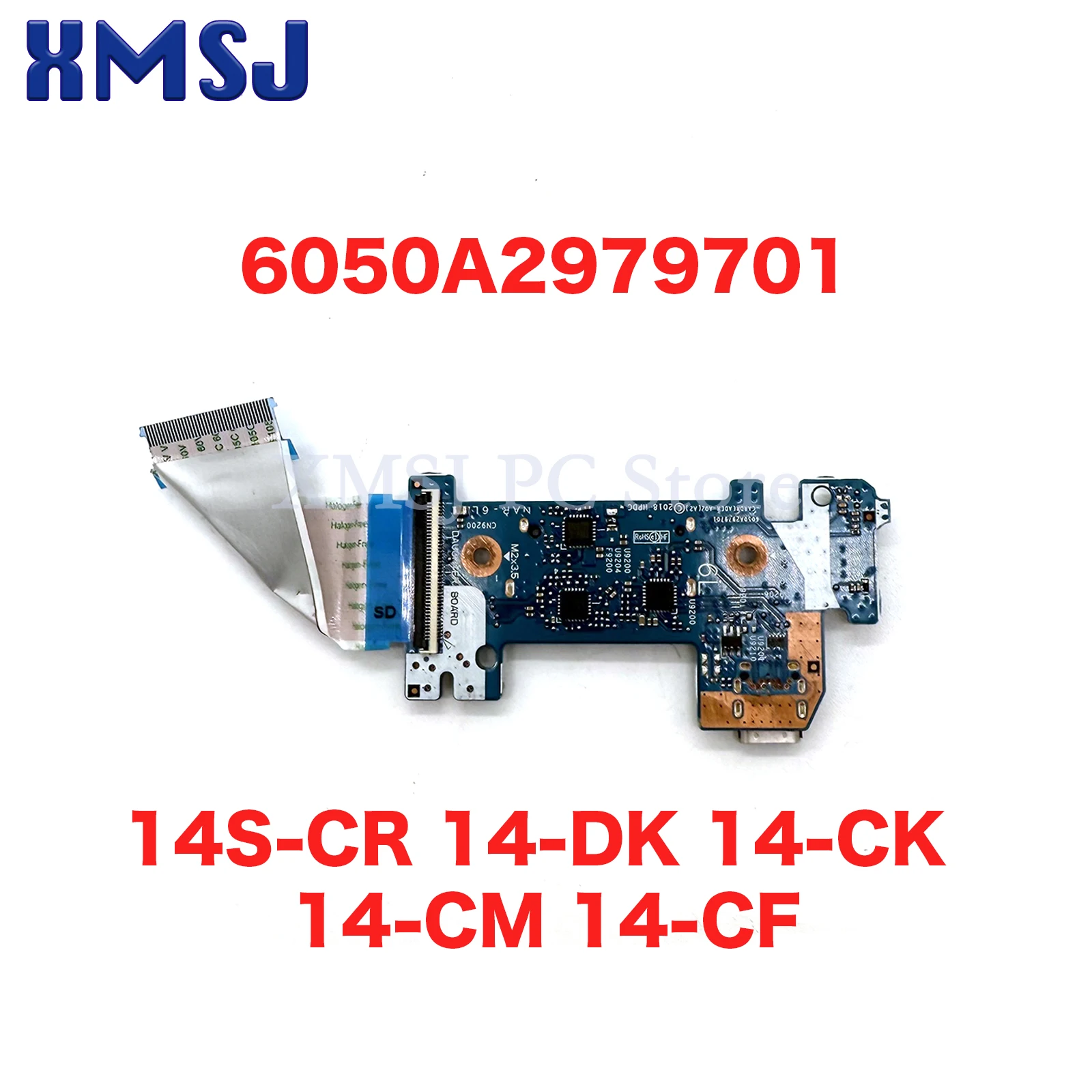 

For HP 14S-CR 14-DK 14-CK 14-CM 14-CF 240 G7 245 G7 USB Type-C SD board 6050A2979701