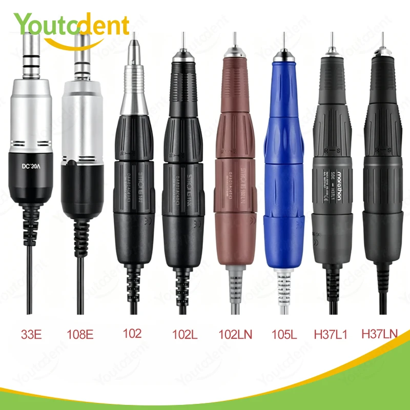 

Dental Lab Micromotor Handpiece STRONG 33E 102 H37LN Low Vibration Grinding Pen For Dental Polishing Handle Jewelry Carving Tool