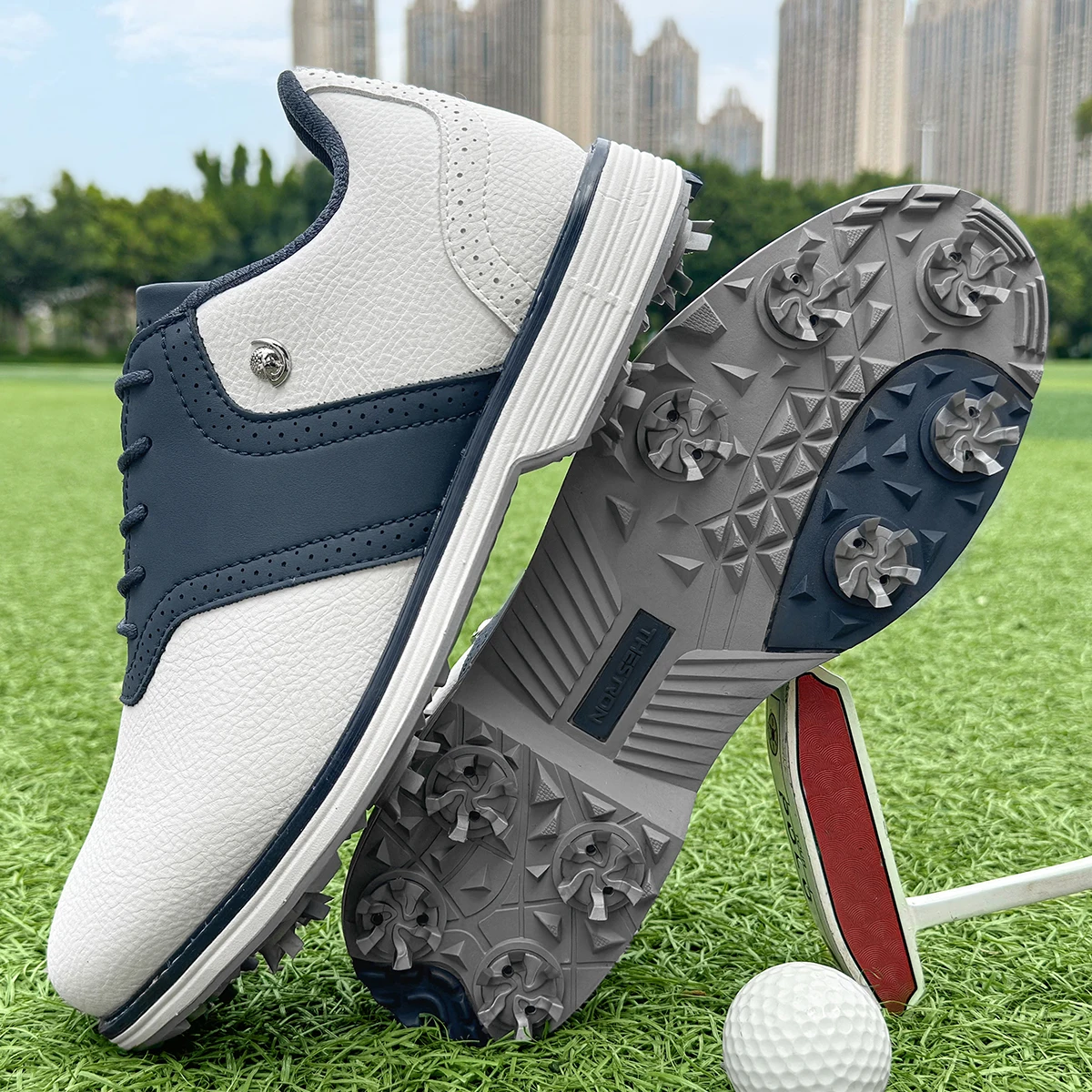 

Роскошные кроссовки для гольфа 2026: комфортные мужские тренировочные кроссовки для гольфистов, легкие прогулочные туфли для гольфа, размеры 39-49
