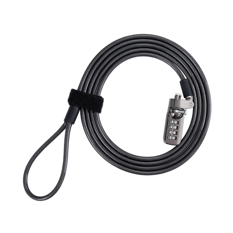 Hot-Security-Anti-Diebstahl-Kombination Laptop-Notebook-Kabels chloss 4-stellige Passworts perre