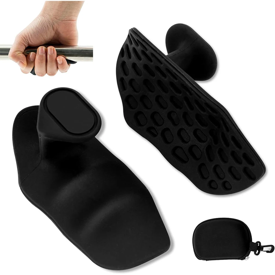 New Anti-Slip Grip Strengthener No Sweaty Breathable Comfort Workout Grips Portable Hand Gripper Fingerless for Dumbbell Lifting