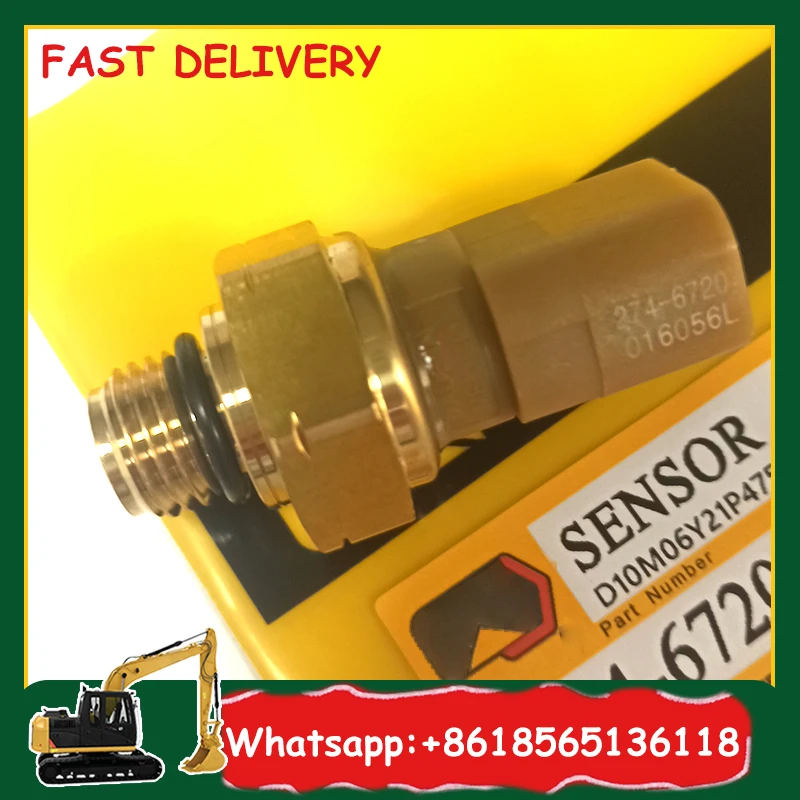 

Pressure Sensor Switch 274-6717 274-6718 274-6719 274-6720 274-6721 for WHEELED EXCAVATOR M313C M315C M316C M318C M318C MH M322C