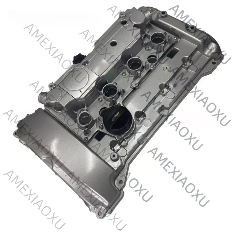 

9805712480 New Double Valve Aluminum Engine Cylinder Valve Cover with Gasket for Peugeot 308 3008 208 Citroen C4 DS3 DS5 6V THP