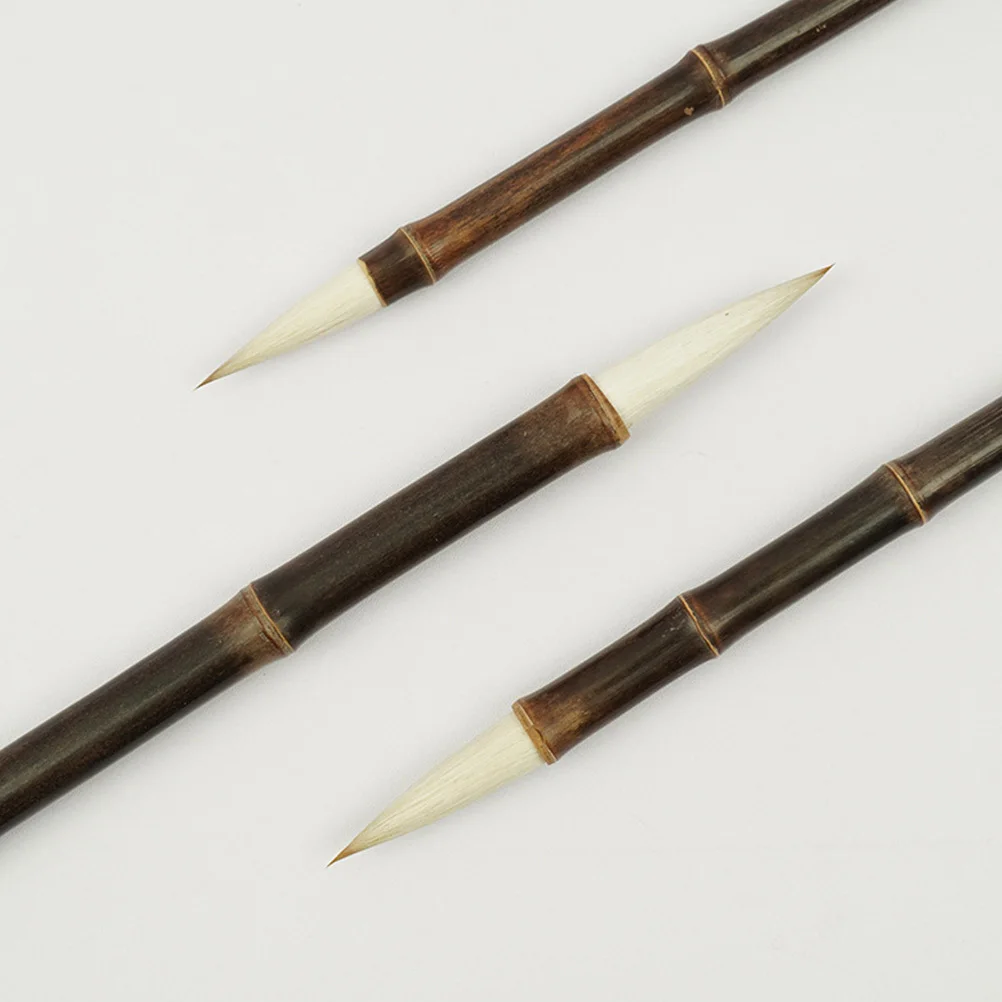 

Chinese Calligraphy Brush Pen Stable Performance Long Service Life Perfect for Students Novices Adults Traditional Writing Brush