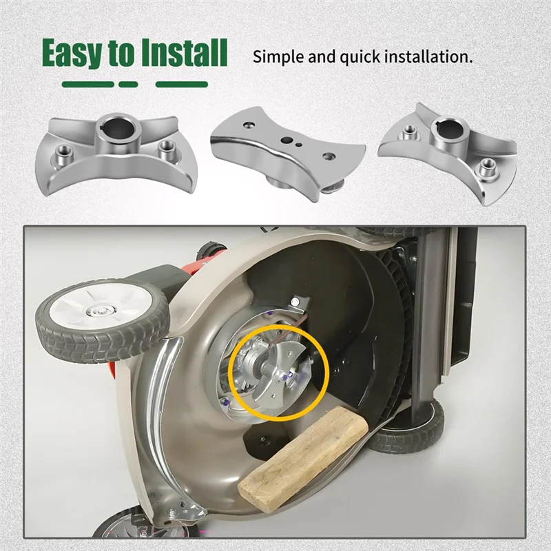 

J1UL1N 72610-VG3-030 Держатель лезвия газонокосилки, совместимый с газонокосилкой Honda с болтами и проставкой